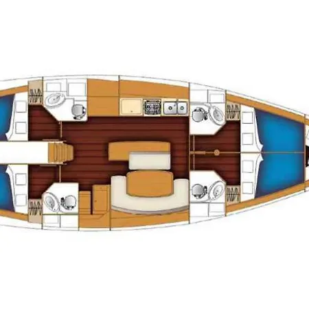 Ботель Maria Vittoria One Night Boat Sail Калазетта